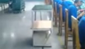 東莞瑞鵬機器人單向背負型AGV在東莞志豐電子公司現(xiàn)場使用視頻